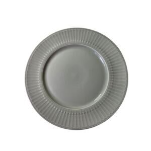 Set of 2 COVENTRY Green ATHENA Embossed Ribbed Rim Large 11" Dinner Plate